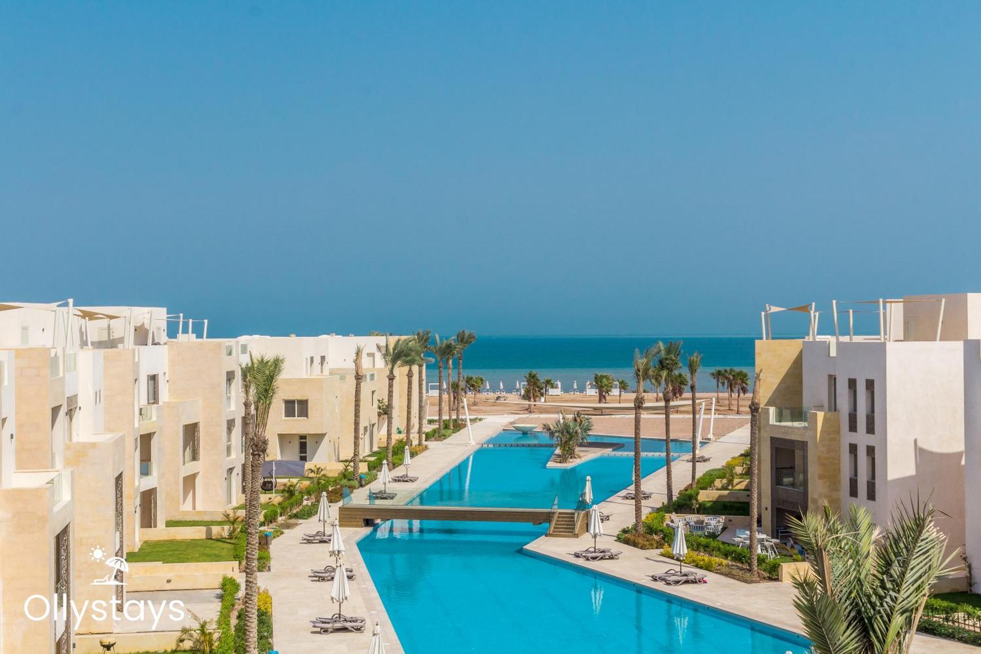 Ollystays Mangroovy Seaview 2Br Beach And Pool Free Access 후르가다 외부 사진